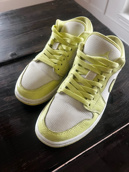 Jordan Shoes - Jordan 1 Low Limelight Womens 9